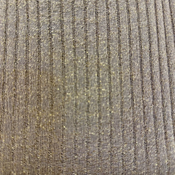 Boston Proper Sparkling Gold Thread Turtleneck, Lightweight, Versatile, Size M - Picture 7 of 11